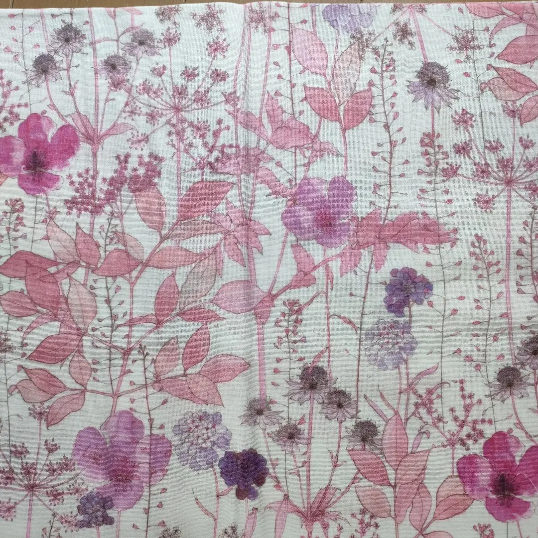 Thumbnail of Liberty ☆ Cotton Rare Floral Botanical Fabric Scrap for Handmade Crafts