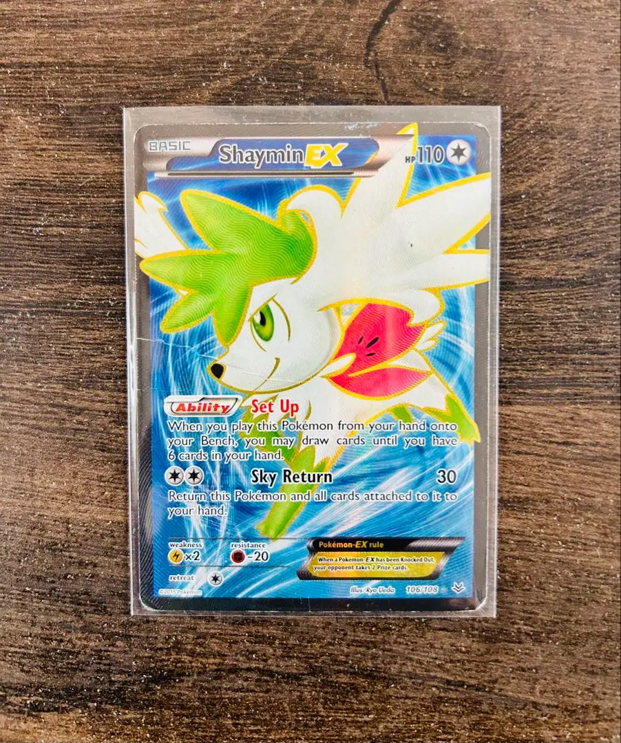 シェイミEX 海外版 英語版 プロモ Shaymin EX - XY148 未開封