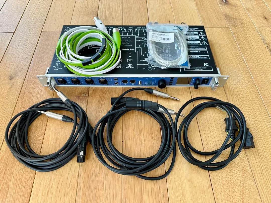 RME Fireface UFX　オヤイデUSBケーブル＆高品質電源ケーブル付属 RME OYAIDE Babfayce用ケーブル - Synthax Japan Inc. [シン