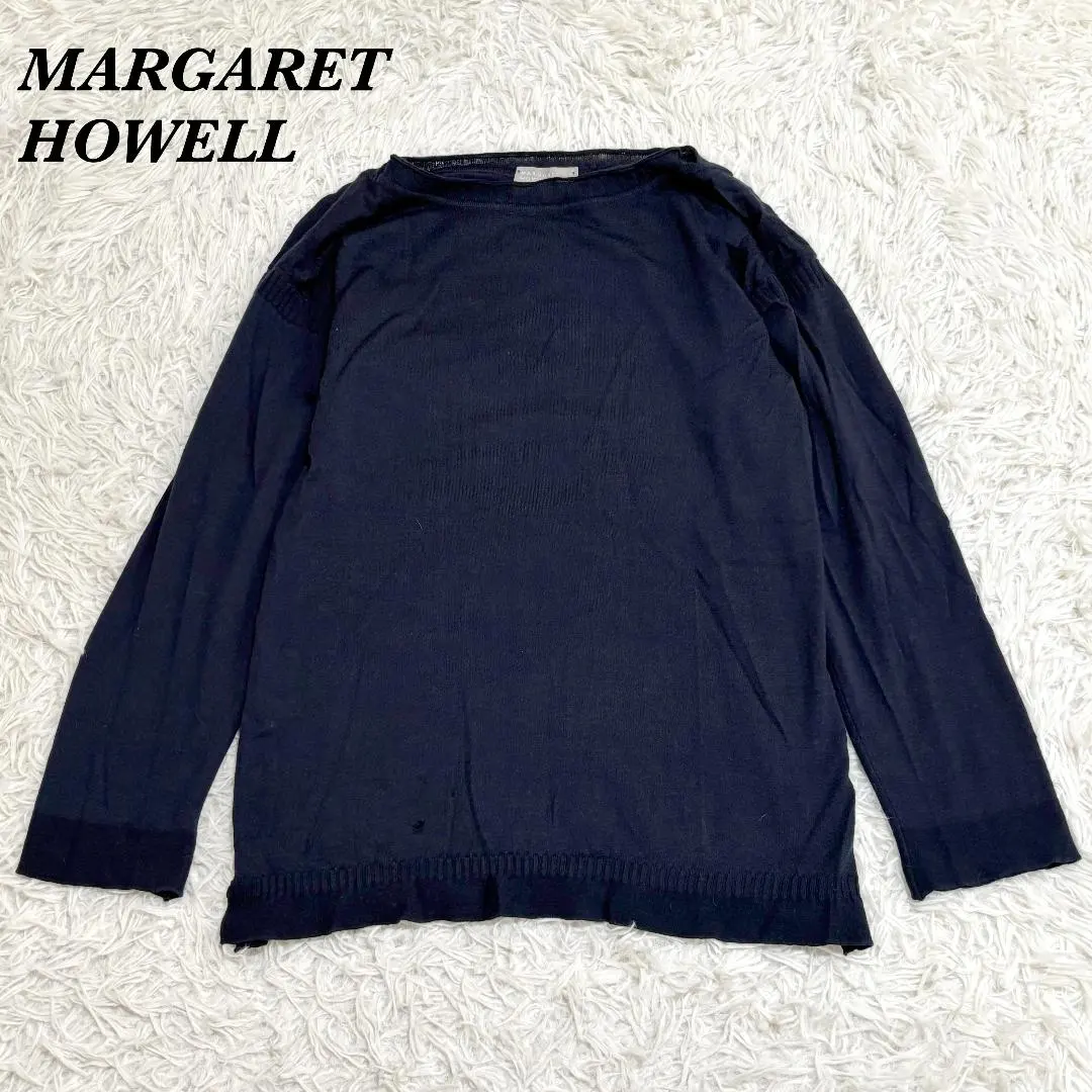 Thumbnail of Margaret Howell John Smedley Knit Sweater II Navy