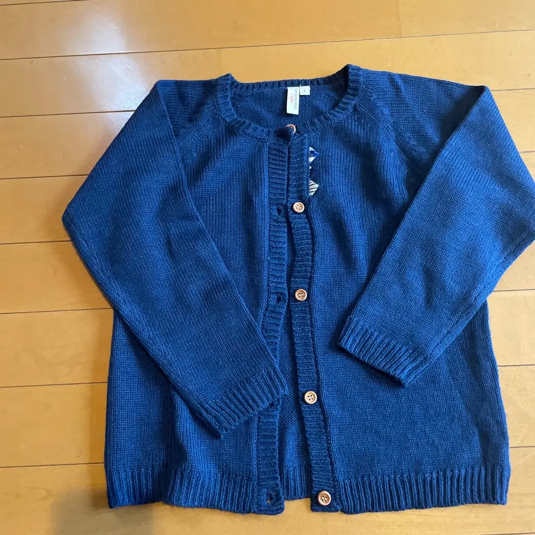 女童開襟外套 120 的縮圖