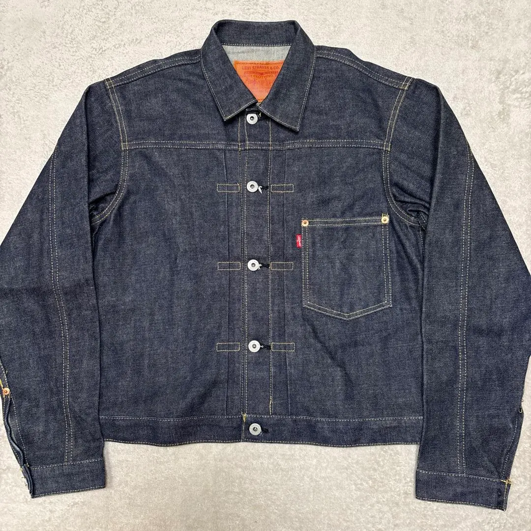 Thumbnail of Unused Grade ✨ Dark Navy Black 98 February Levi's 71506XX WWII Model 36