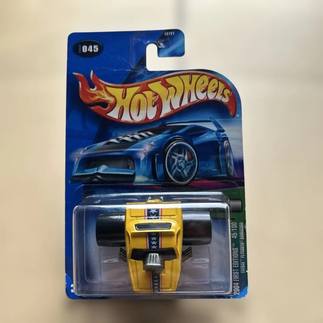 Thumbnail of Hot Wheels 045 Yellow Hot Wheels Diecast Car