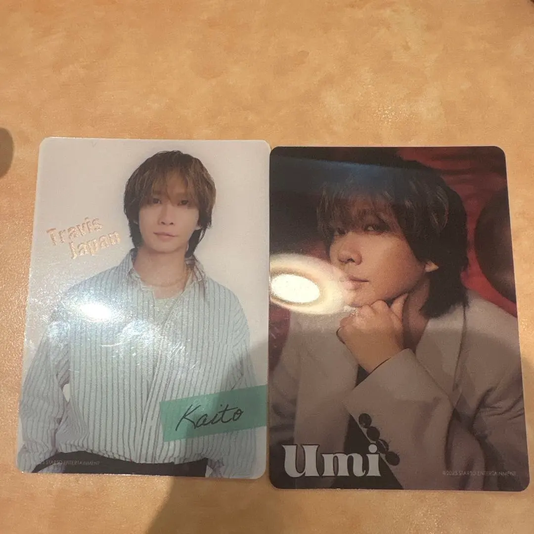 Thumbnail of Kaito Nakamura (of Travis Japan) trading card, "Travelers"