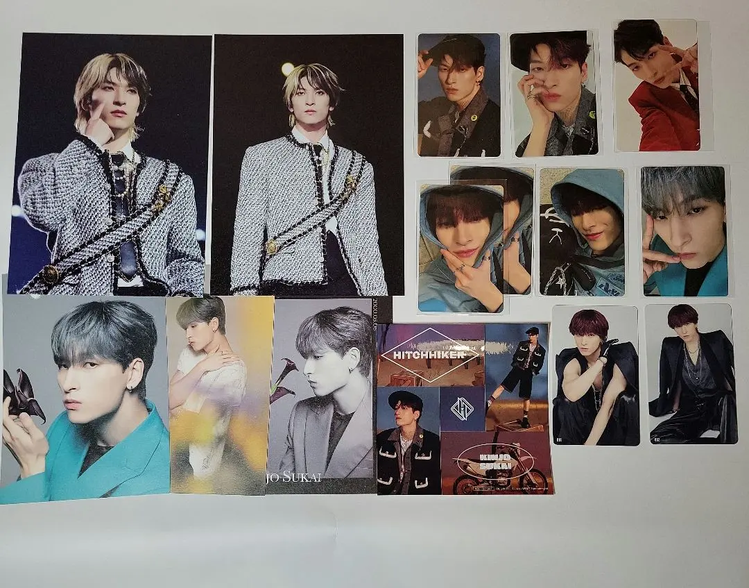 Thumbnail of JO1 Shinkai Kinjo Merchandise Bundle: Trading Cards, Postcards, Stickers