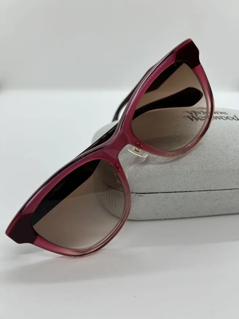 Vivienne Westwood ブラウンレッド系ベッコウサングラス赤茶 2025年最新】Vivienne Westwood カラー：ブラウン系 サングラス