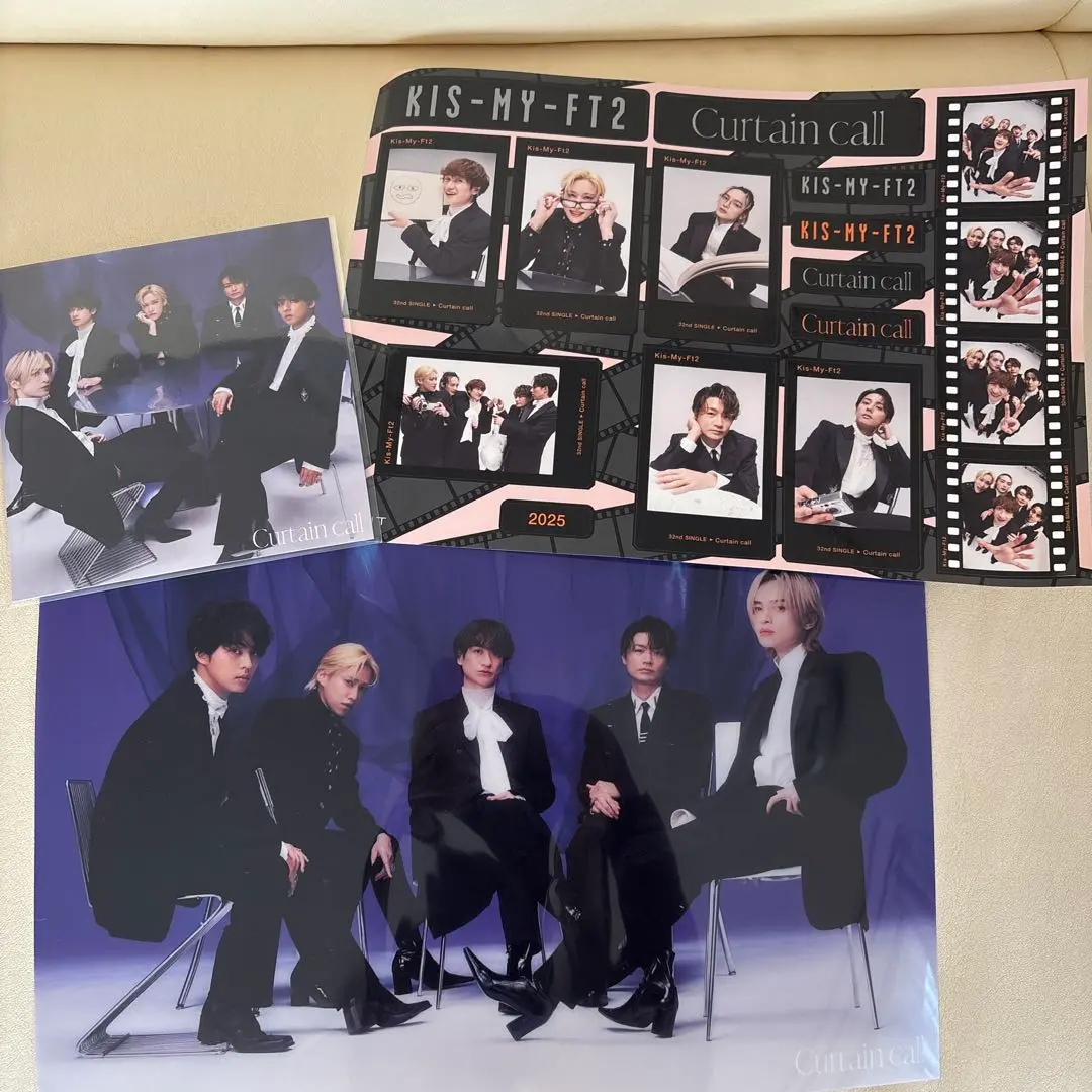 Kis-My-Ft2 Curtain call 告知ポスター 非売品 Kis-My-Ft2のフリマアイテム一覧