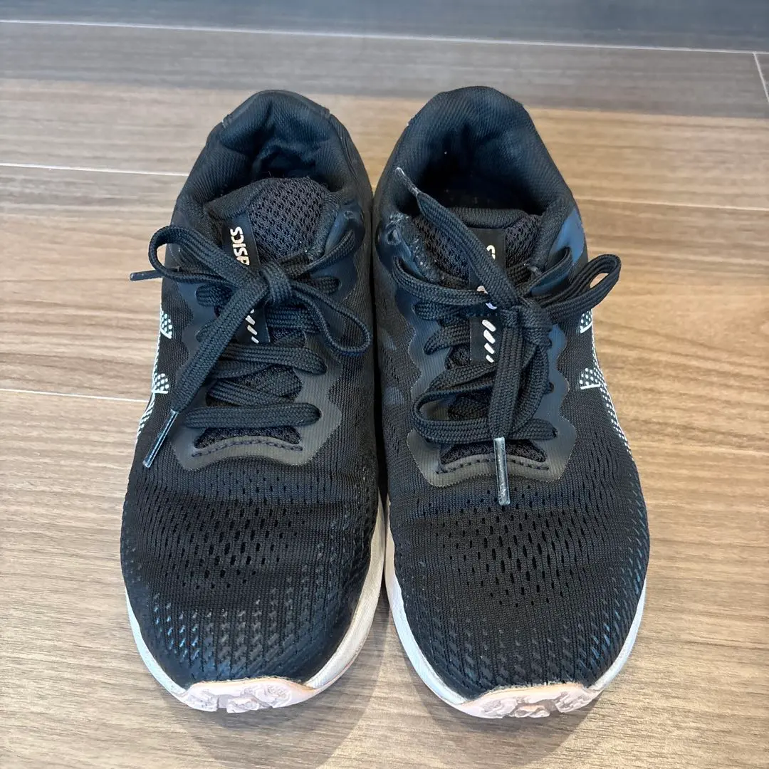 Thumbnail of ASICS black sneakers, 22 cm