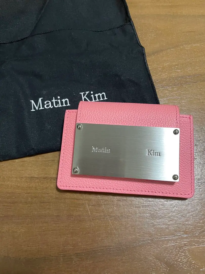 MUSINSA公式 | MATIN KIM ACCORDION WALLET_INDIAN PINK