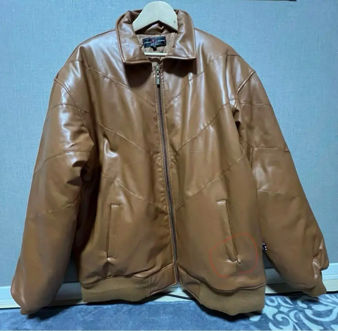 phatfarm ファットファーム　 レザージャケット 3xl PHATFARM - PHATFARM 90s ALL LEATHER JACKET BLACK 3XLの通販