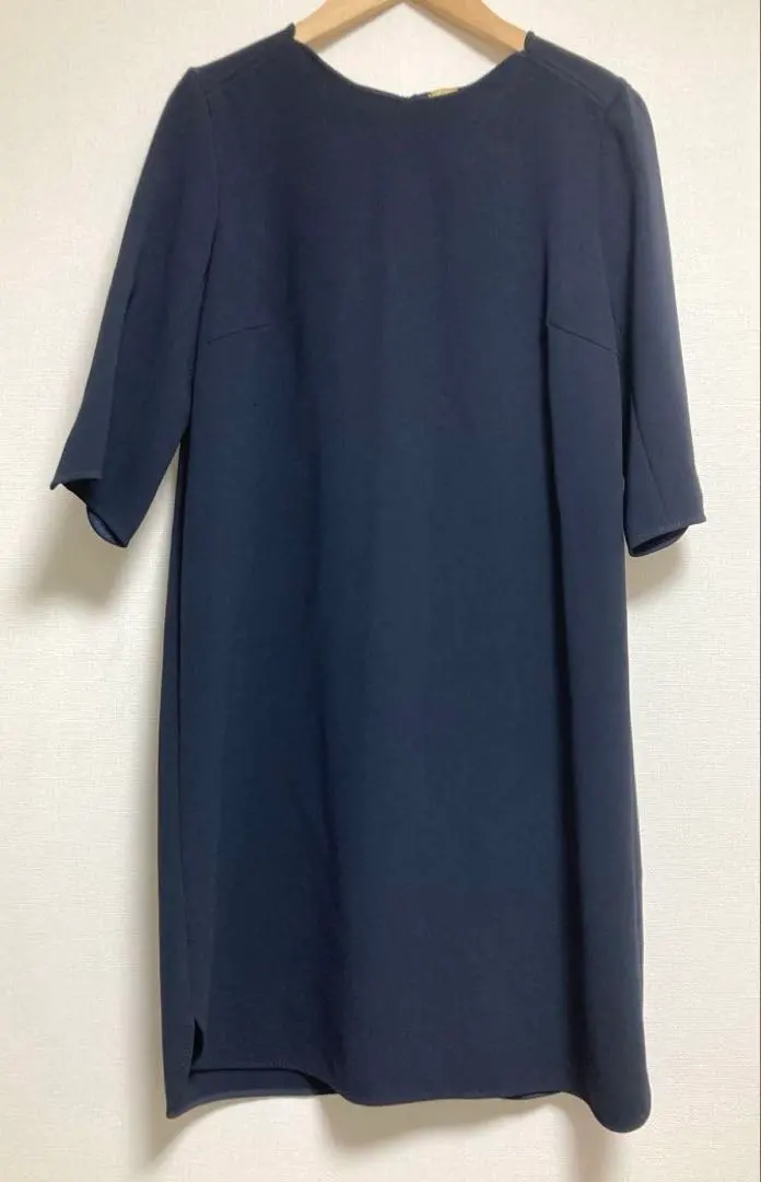 Thumbnail of MUSE Knee-length Dress Navy 38 【YK0338】