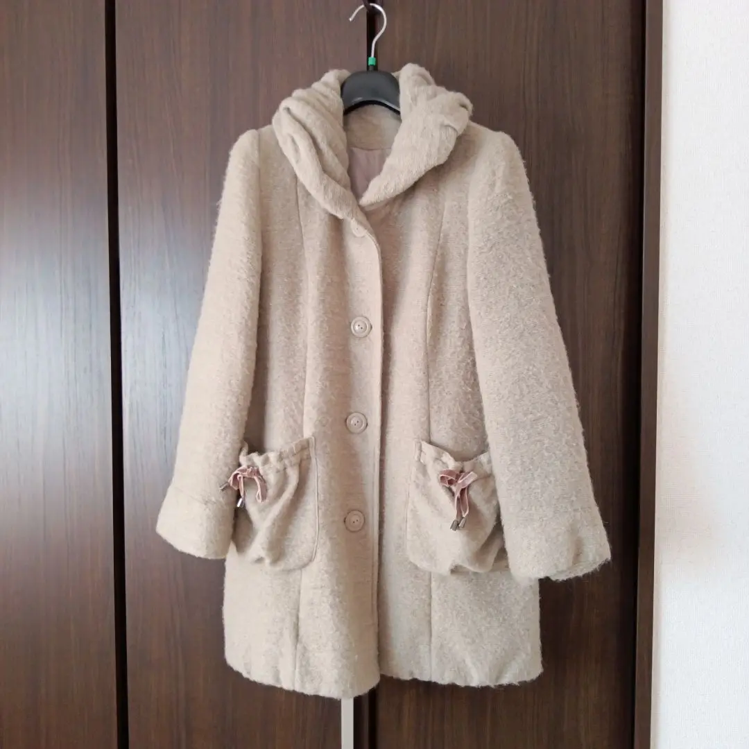 極美品★Mサイズ★GLITZERNのダウンコート★グリッツアーン★シルバーグレー 極美品☆Mサイズ☆GLITZERNのダウンコート☆グリッツアーン
