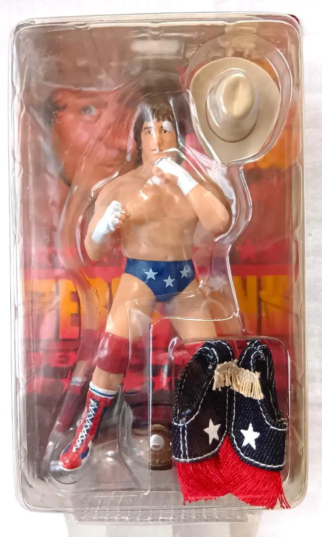 【未開封】テリー・ファンク　プロレス　フィギュア テリー・ファンク ソフビ プロレスシリーズ2 フィギュア – Junk