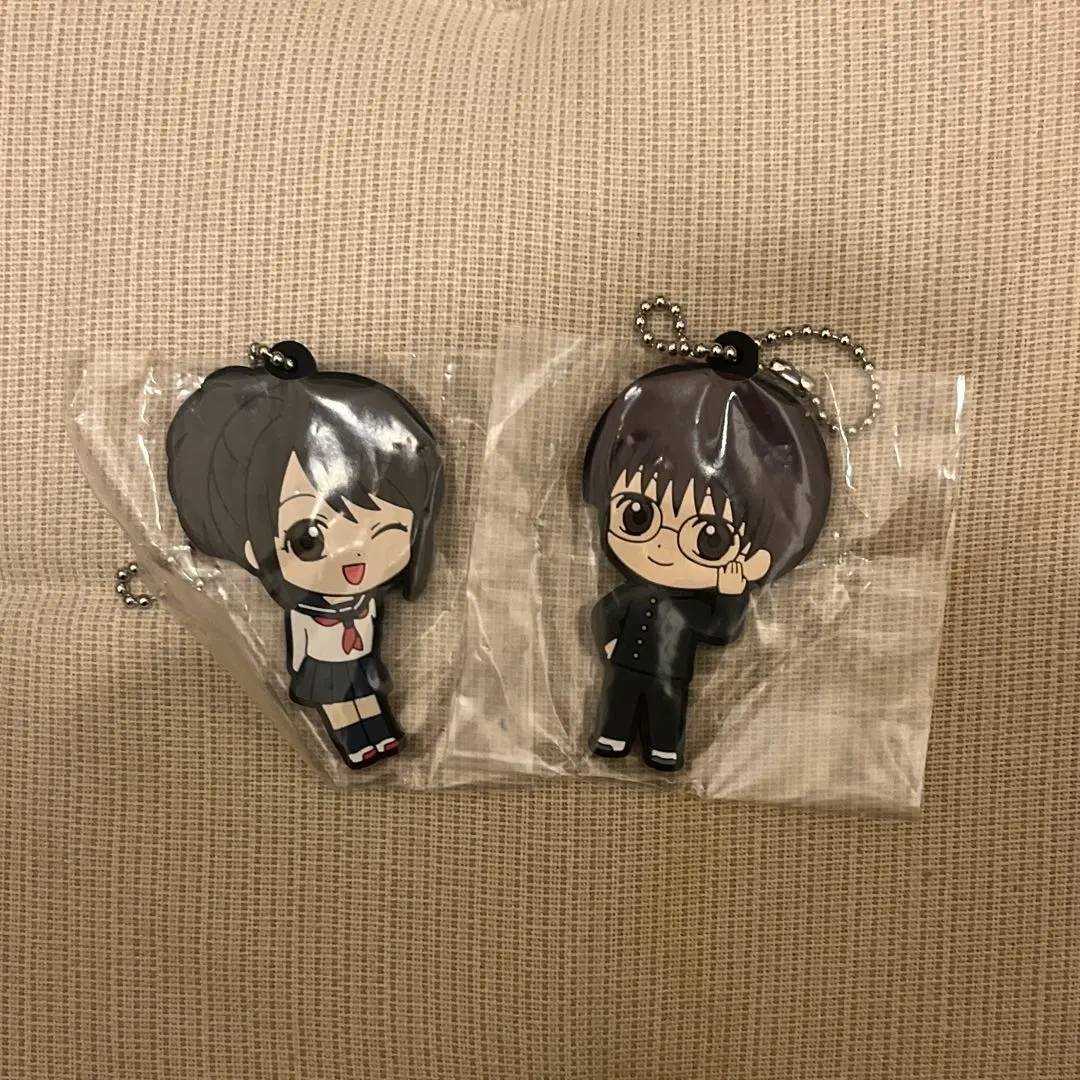 Thumbnail of Ginpachi-sensei Rubber Mascot: Shinpachi & Tae