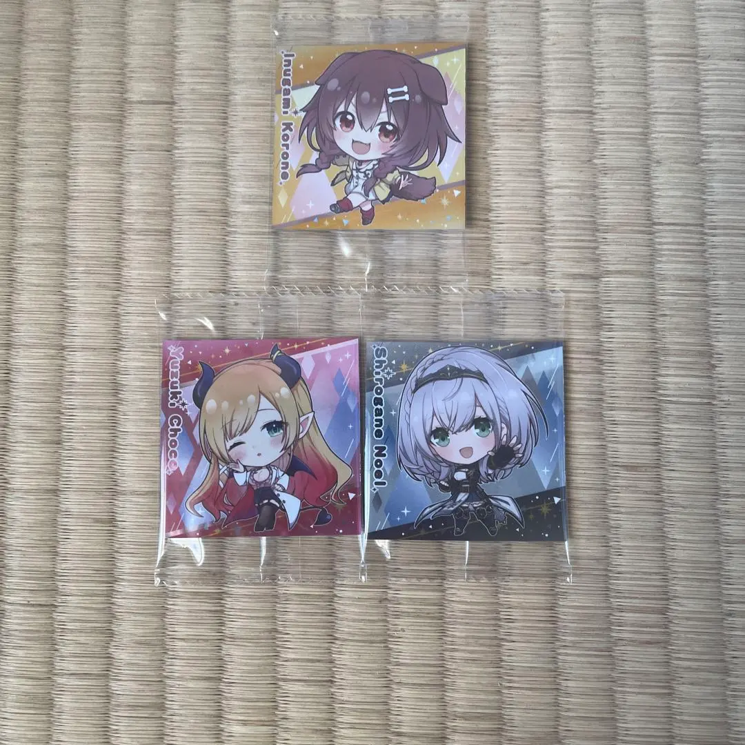Thumbnail of Vtuber Chibi Character Stickers - Set of 3 (Leader)