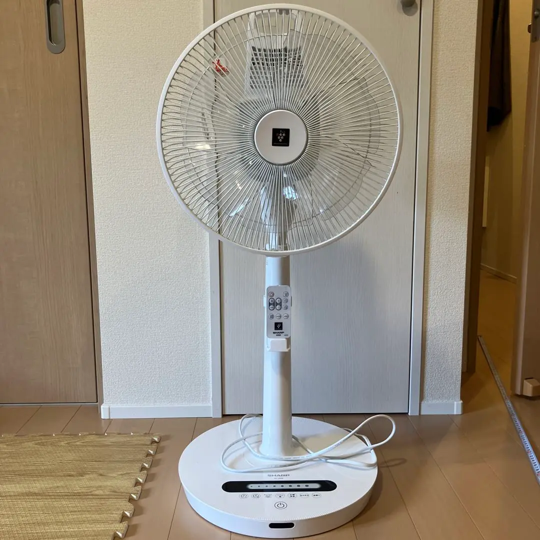 イオン発生器付きスタンド扇風機 ホワイト PJ-J3DS-W SHARP イオン発生器付きスタンド扇風機 ホワイト PJ-J3DS-W SHARP