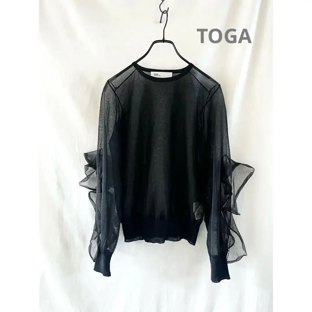 TOGA PULLA シアー 変形 トップス 美品 TOGA PULLA シアー 変形 トップス 美品
