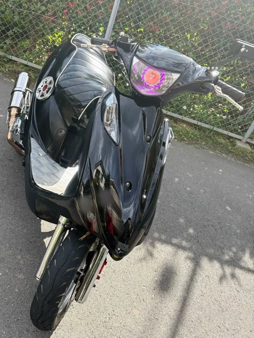 急ぎです‼️アドレスv125g純正マフラー&エアクリーナーメッキパーツ付きセット 急ぎです‼️アドレスv125g純正マフラー&エアクリーナーメッキ