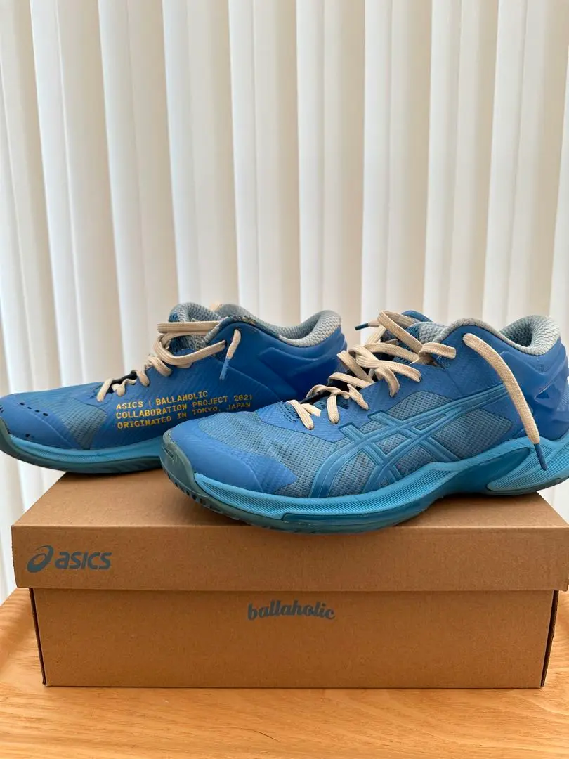 ASICS × ballaholic NOVA SURGE LOW (midnight/aurora green