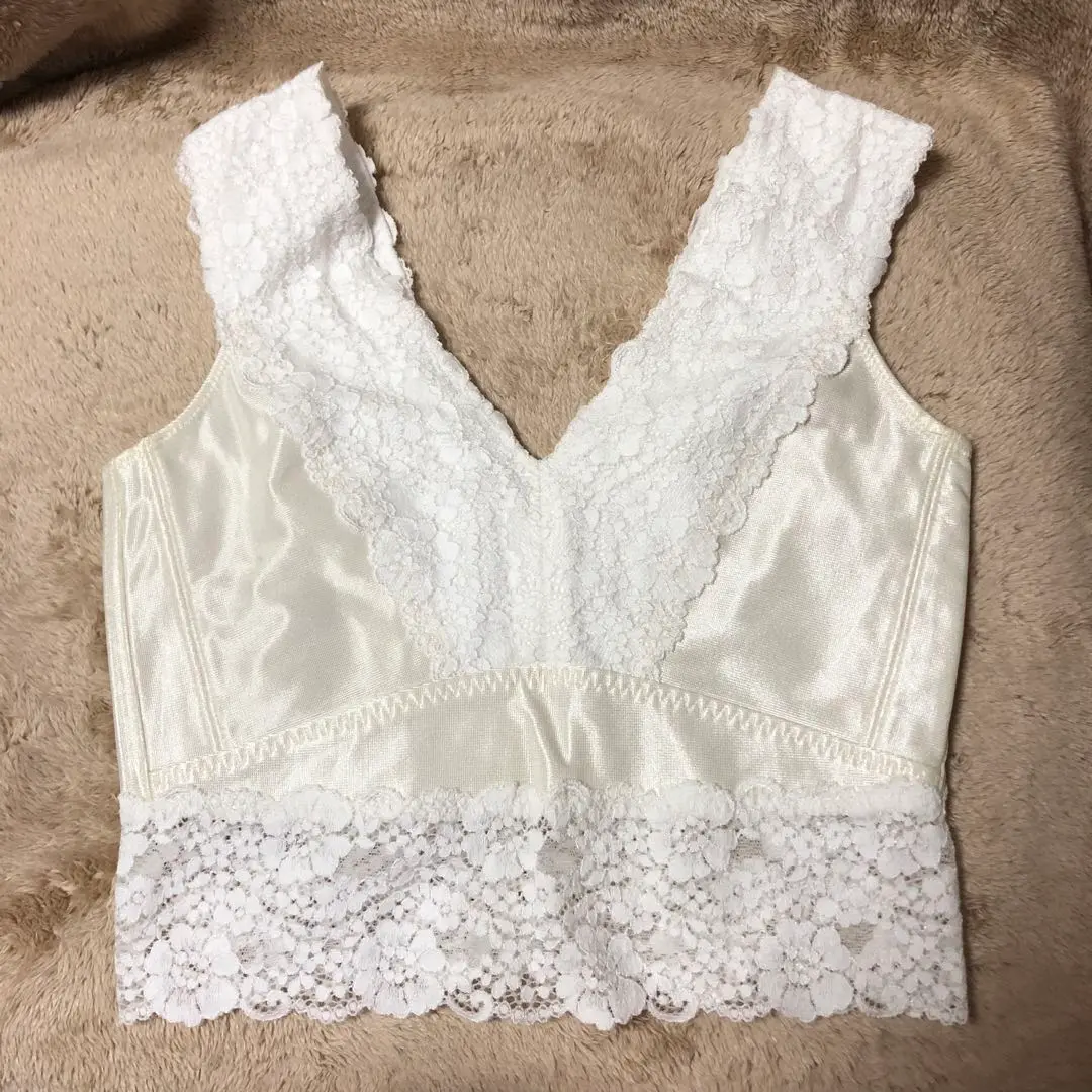 たかはしきもの工房　新Put on キモノブラ　ホワイト　GL 和装ブラジャー 履く、きもの用和装ブラジャー：Put on キモノブラ【たかはし