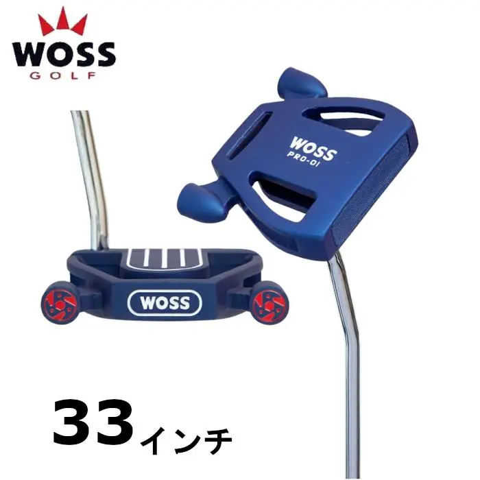 新品 WOSS ウォズ PRO-03 パター ピン型 ヒールネック 33インチ Amazon.co.jp: WOSS(ウォズ) GOLF PRO-03 パター トライアングル