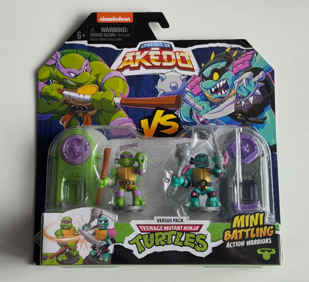 アケド ミュータントタートルズ バトルパック TMNT 40周年記念 未開封 アケド ミュータントタートルズ バトルパック TMNT 40周年記念