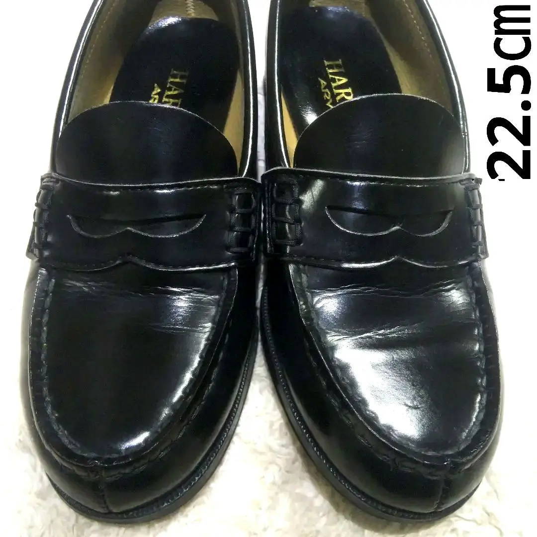 Thumbnail of Excellent condition HARUTA loafers C4514 black 22.5cm E