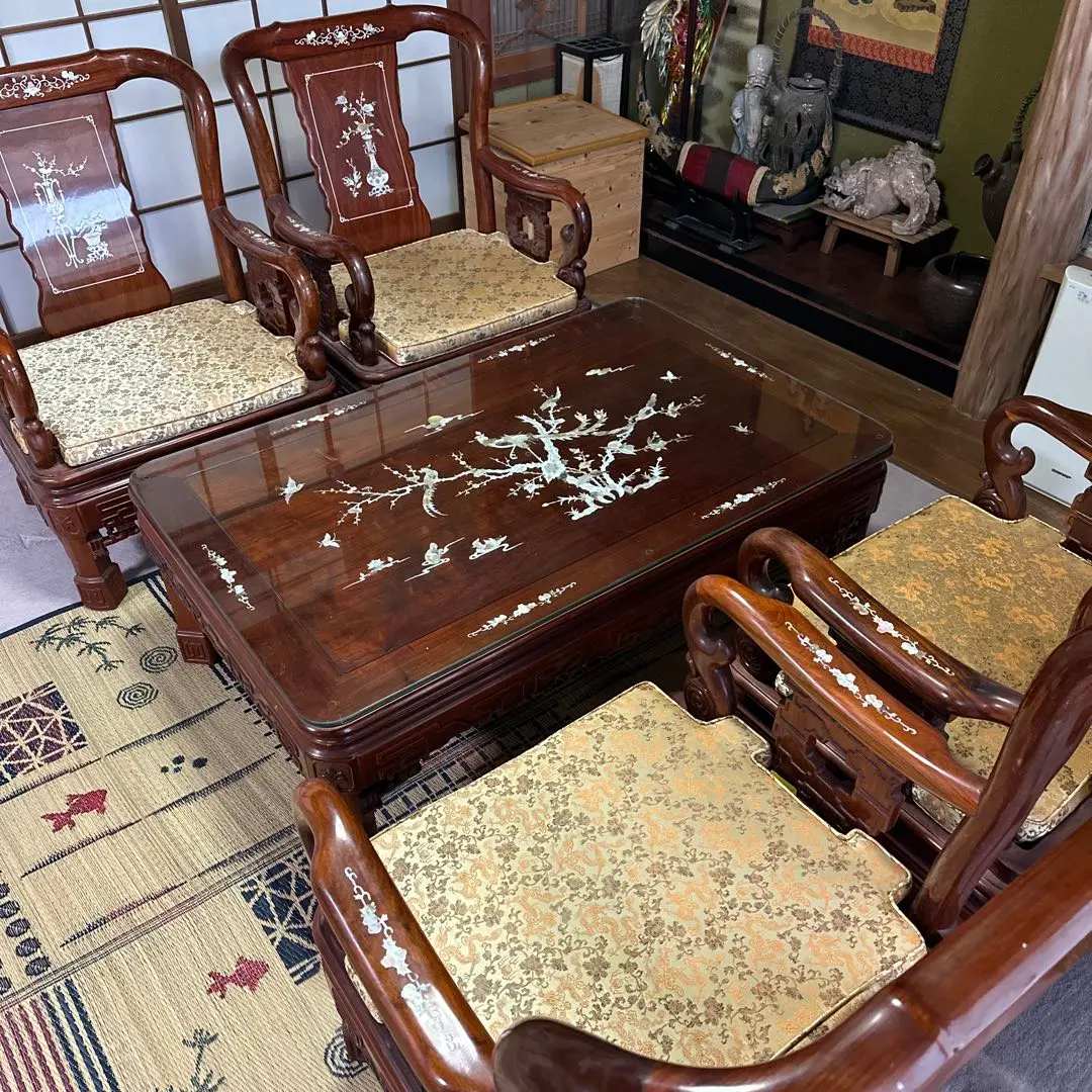 2268❣️ 骨董品　螺鈿家具　ラデンテーブル　希少 2268❣️ 骨董品 螺鈿家具 ラデンテーブル 希少