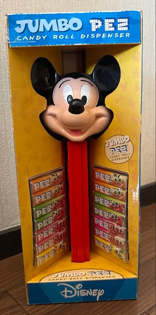 ジャンボペッツ　ミッキー　JUMBOPEZ 2025年最新】ジャンボ PEZ ミッキーの人気アイテム - メルカリ