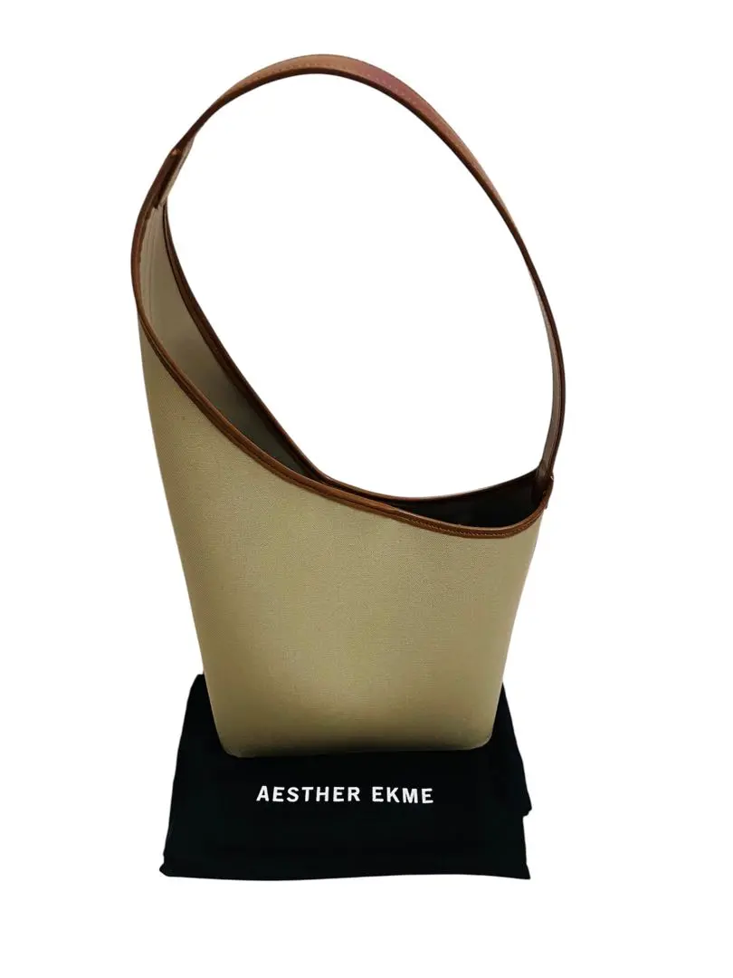 エスターエクミ　デミルーンショッパー セール】【AESTHER EKME/エスター・エクミ】DEMI LUNE canvas