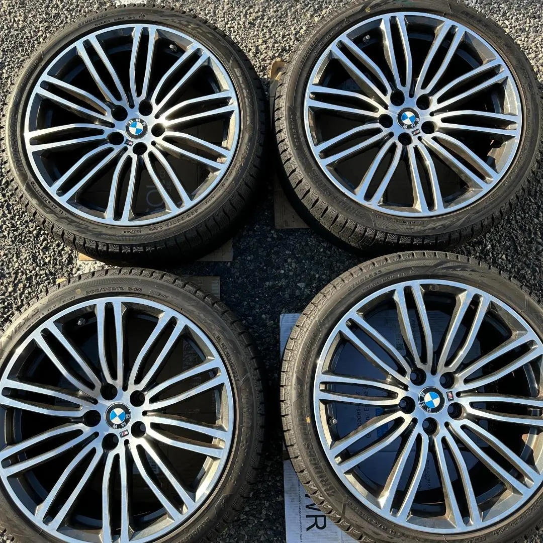 BMW 5シリーズMスポーツ 純正19インチホイール G30　スタッドレスセット ☆zip1030様専用 スタッドレスセット4本☆ BMW 5シリーズ G30