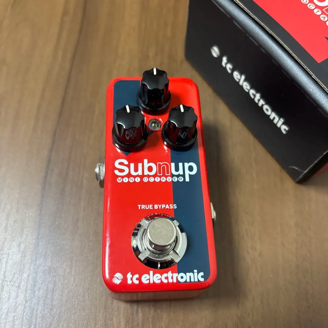 tc electronic Subnup mini オクターバー(元箱あり) TC Electronic SUB 'N' UP MINI OCTAVER - 株式会社エレクトリ