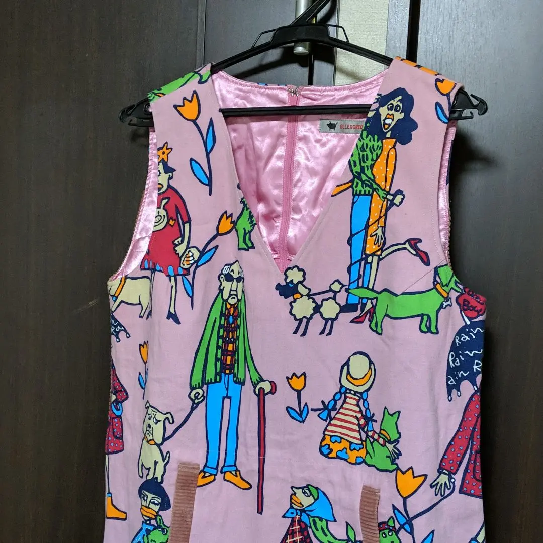 ⭐︎アルベロベロ⭐︎エプロンドレス 未使用 OLLEBOREBLA アルベロベロ エプロンドレス ワンピース