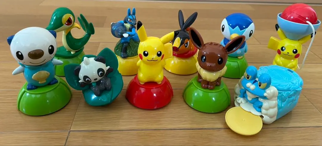 Thumbnail of Pokemon Figure Collection, 10-piece set, Happy Meal