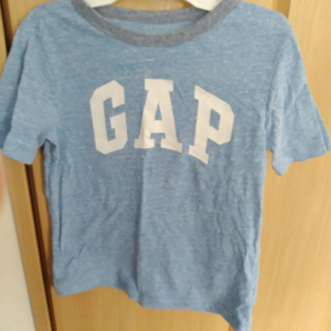 Thumbnail of Kids 120 GAP Logo T-shirt, Blue