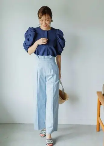 今期新品未使用 アンプレガント フリルパンツ anplegant Frill pants | anplegant