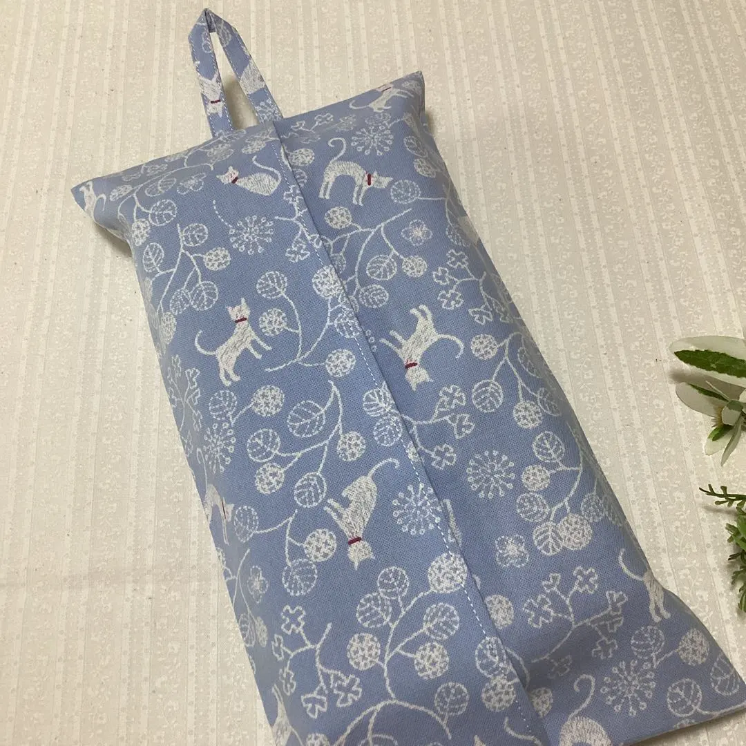 Thumbnail of Tissue Cover, Nordic Style, Cat, Handmade, with Lining