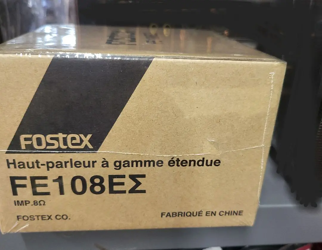 FOSTEX FE108S フルレンジユニット｜ペア｜元箱付 Yahoo!オークション -「fostex fe108s」の落札相場・落札価格