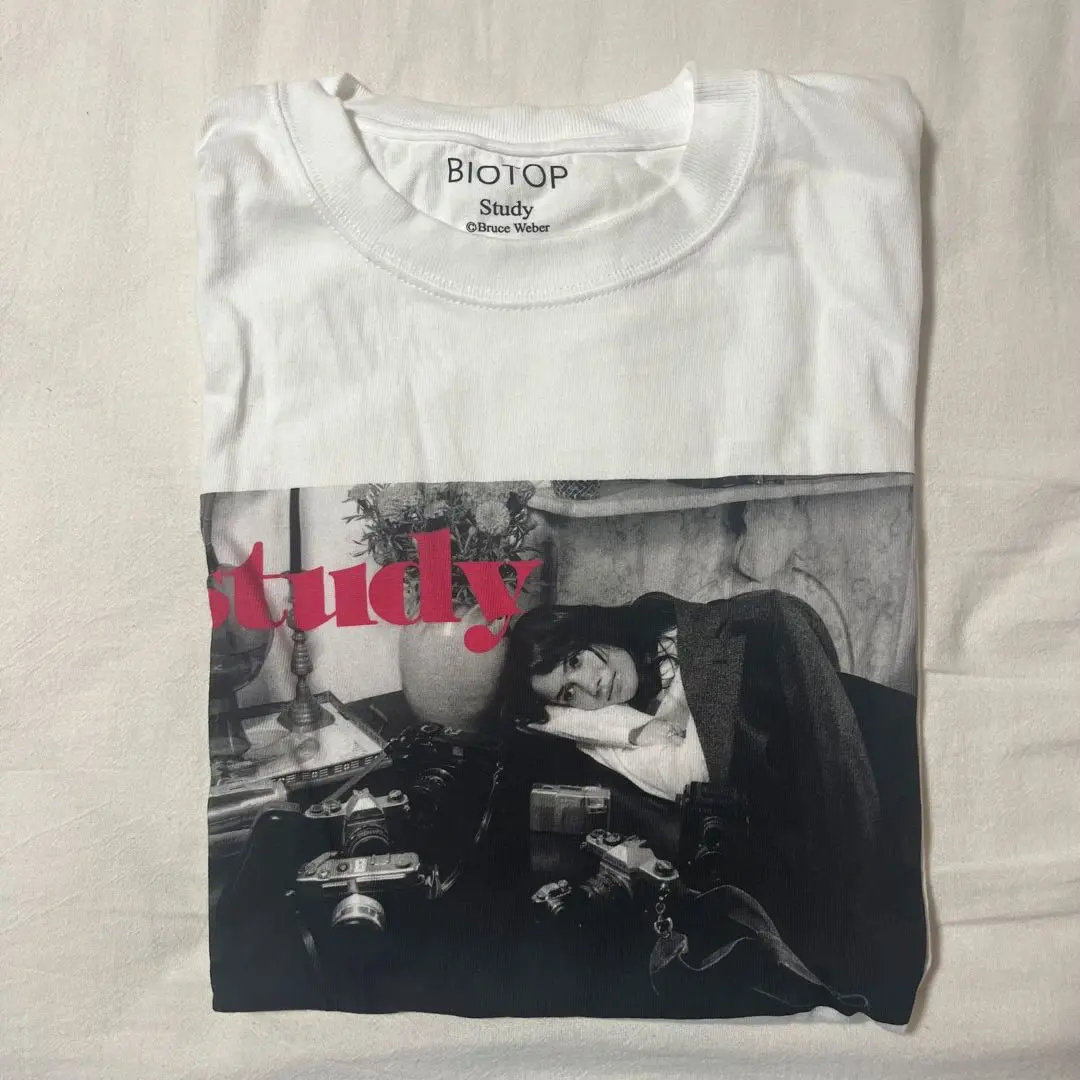 新品・タグ付き【Study for BIOTOP】 フォトTシャツ　日本製 ADAM ET ROPE'｜【Study for BIOTOP】 Photo T-Shirts 25SS