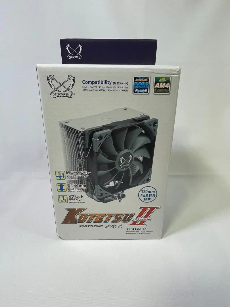 2025年最新】サイズ scythe cpuクーラー 虎徹 mark ii scktt