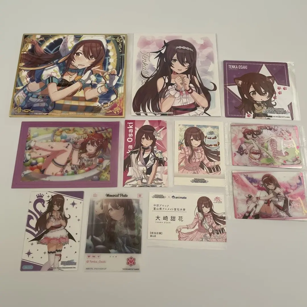 Thumbnail of Tenka Osaki, The Idolmaster Shiny Colors, including 11 cards, etc. 8bα