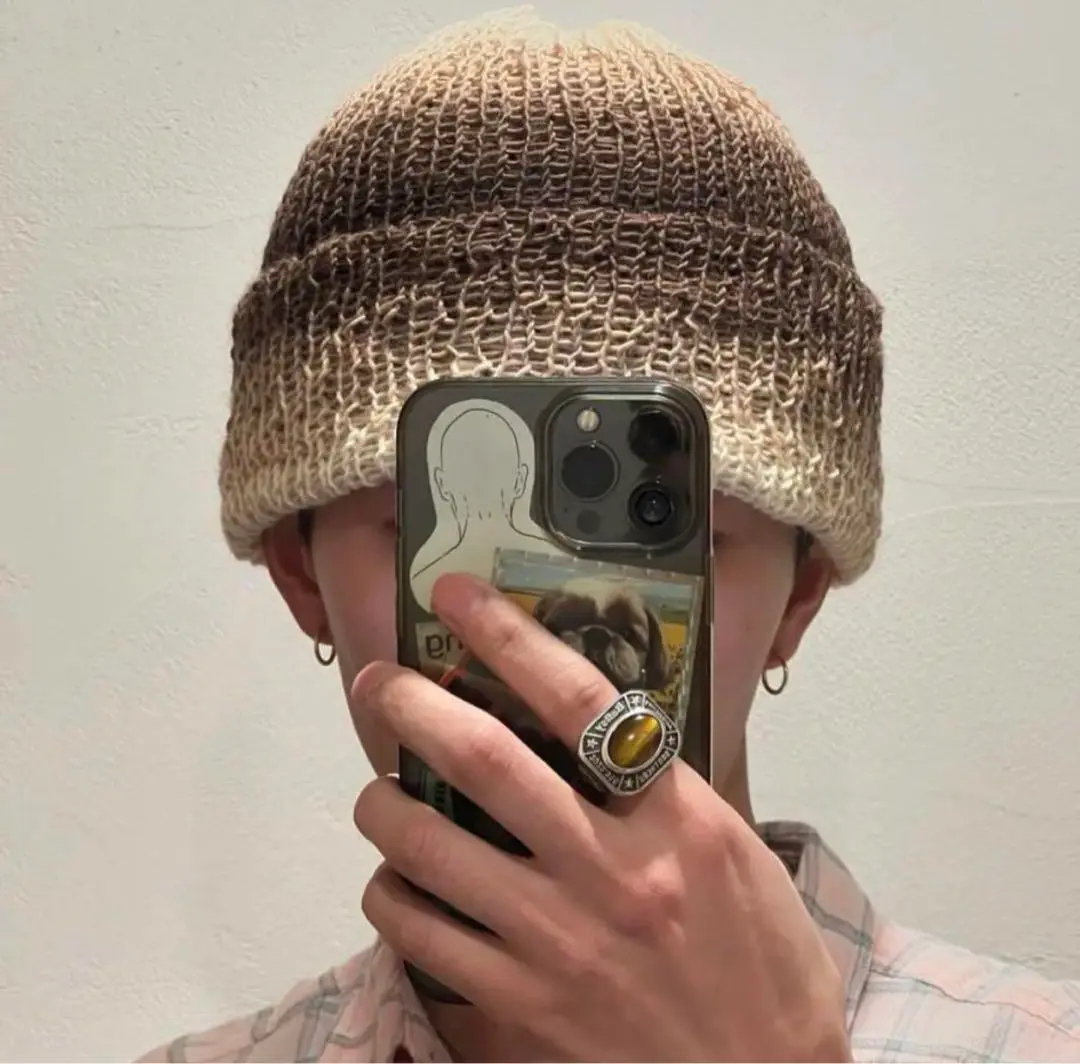 apollonstore ビーニー　ニット帽 apollonstore
