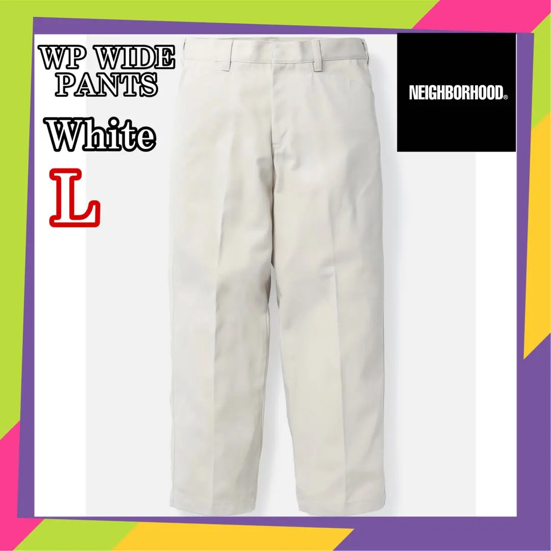 NEIGHBORHOOD WP WIDE PANTS ブラック 美品 NEIGHBORHOOD(ネイバーフッド) WP WIDE PANTSワイドパンツ