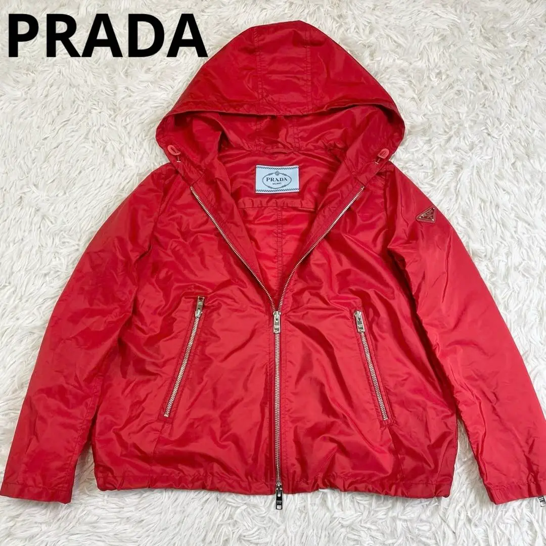 2025年最新】PRADA カラー：レッド系 ジャンパー・ブルゾンの