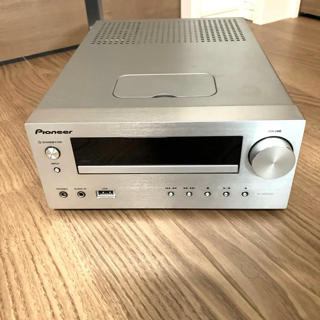 パイオニア　X-HM50 CDミニコンポ　USB・iPod対応ＢＴレシーバー付き Pioneer パイオニア X-HM50 CDミニコンポ USB・iPod対応 動作