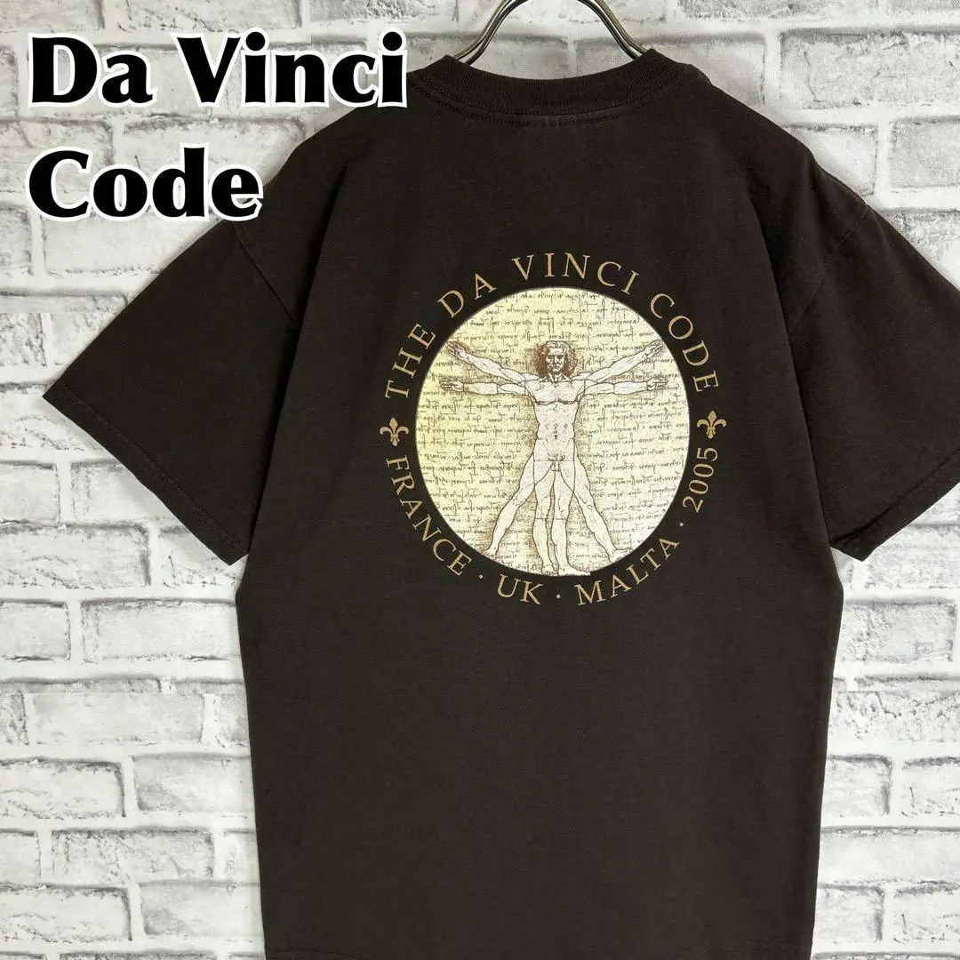 レア！ 00s ダヴィンチコード ヴィンテージ ムービーTシャツ 黒