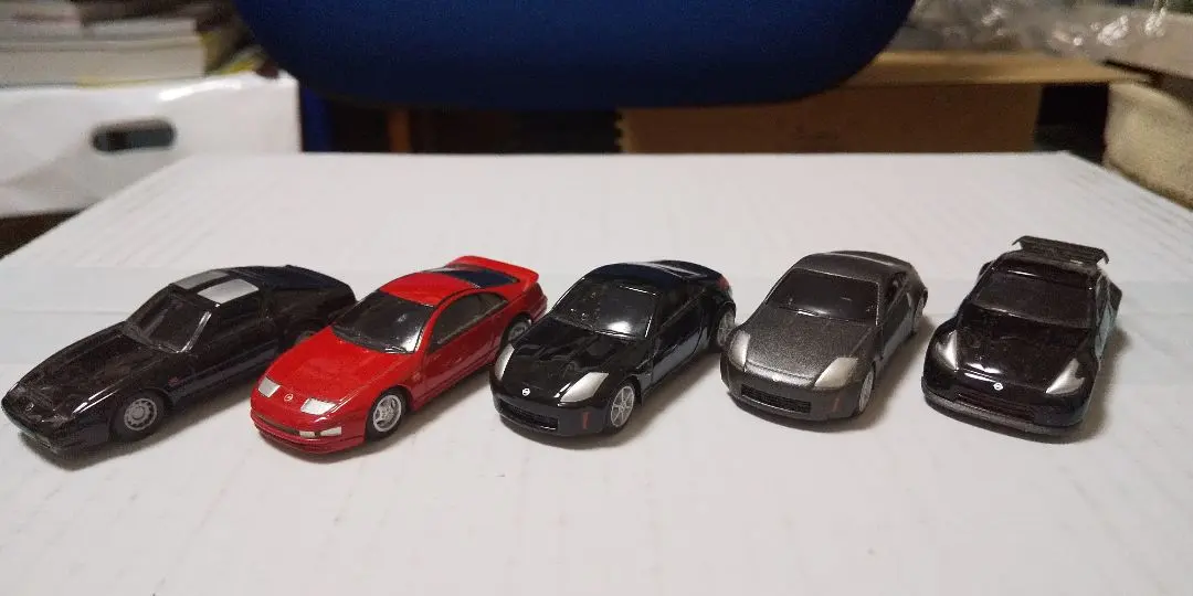 Thumbnail of Fairlady Z miniature cars, coffee promotion, 5 cars