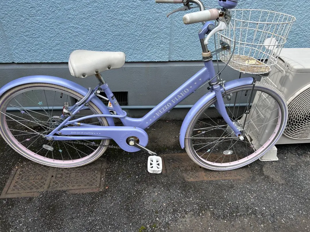 ※追記あり※　MEZZO PIANO メゾピアノ　自転車　22 ラベンダー あさひ（自転車） ASAHI あさひ mezzo piano junior メゾピアノ