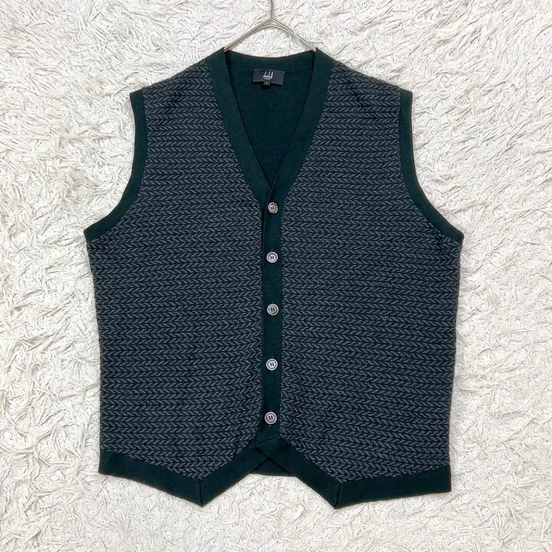 dunhill カシミア混ニット　ほぼ未使用　LL dunhill カシミア混ニット ほぼ未使用 LL - メルカリ