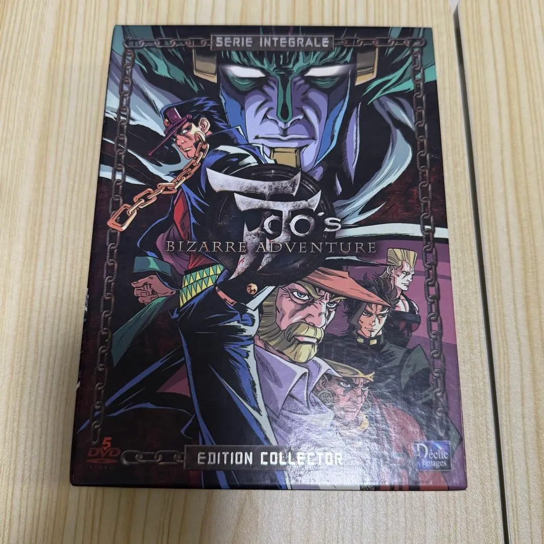 ジョジョの奇妙な冒険 スターダストクルセイダースOVA フランス版DVD ジョジョの奇妙な冒険 第3部 OVA 海外版